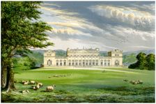 Harewood House, Yorkshire, home of the Earl of Harewood, c1880