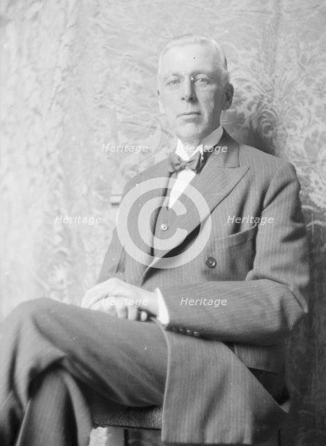 Harkness, Edward S., Mr., portrait photograph, 1931 May 15. Creator: Arnold Genthe.