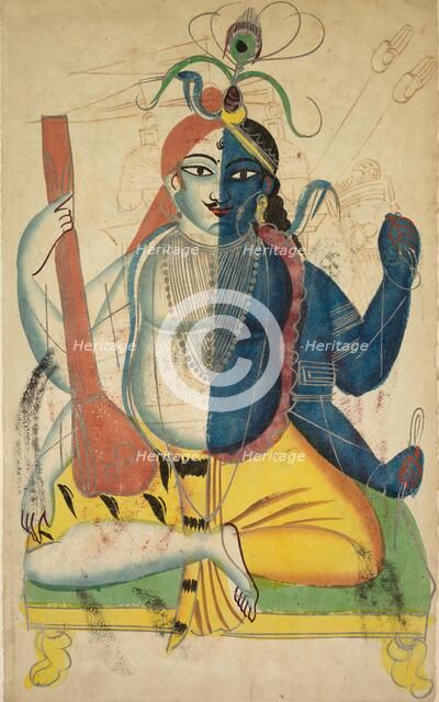 Hari-Hara, 1800s. Creator: Unknown.