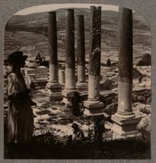 Harod's Street of Columns, Samaris c1900