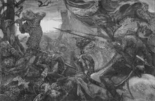 Harold at the Battle of Hastings 1066, (c1880)