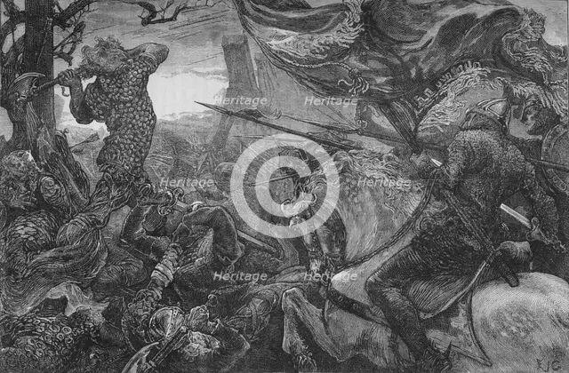 'Harold at the Battle of Hastings', 1066, (c1880). Artist: Unknown.