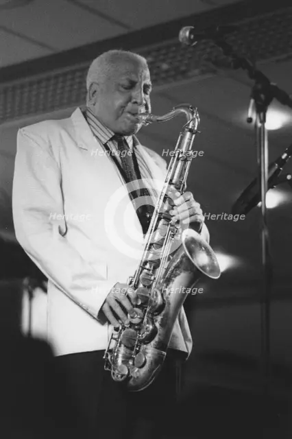 Harold Ashby, North Sea Jazz Festival, The Hague, the Netherlands, 1993. Creator: Brian Foskett.