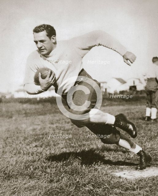 Harold Edward 'Red' Grang, American Football player, mid 1920s. Creator: Unknown.