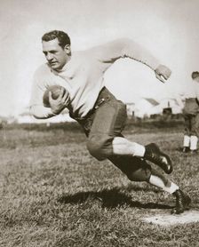 Harold Edward Red Grang, American Football player, mid 1920s. Creator: Unknown