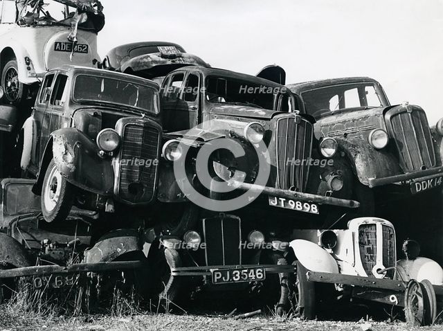 Harold Goody's breakers yard 1967 Artist: Unknown.
