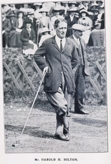 Harold H Hilton, golfer, c1900. Creator: Unknown