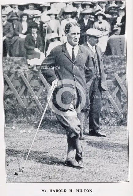 Harold H Hilton, golfer, c1900. Creator: Unknown.