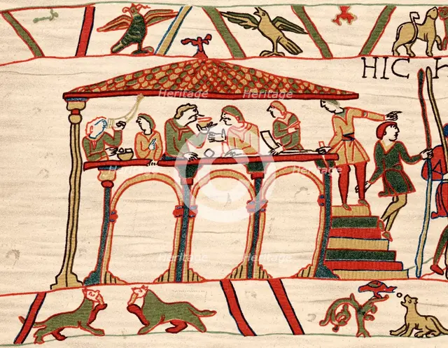 Harold II, last Anglo-Saxon king of England, 1066 (1070s). Artist: Unknown