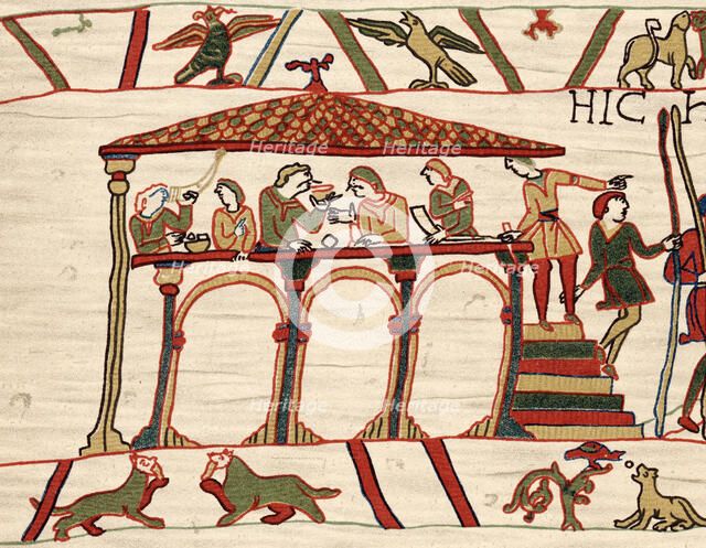 Harold II, last Anglo-Saxon king of England, 1066 (1070s). Artist: Unknown