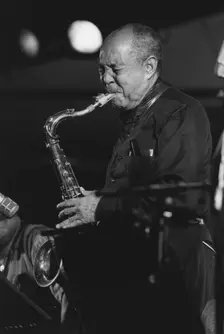 Harold Land, Soho Jazz Festival, 1992. Creator: Brian Foskett