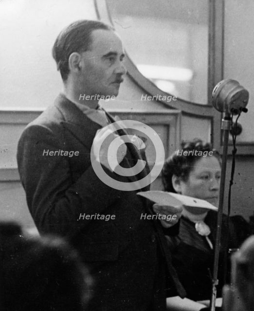 Harold Laski (1893-1950), British political theorist. Creator: Unknown.