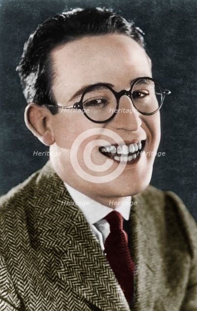 Harold Lloyd (1893-1971), American actor and filmmaker, c1920s. Artist: Unknown.