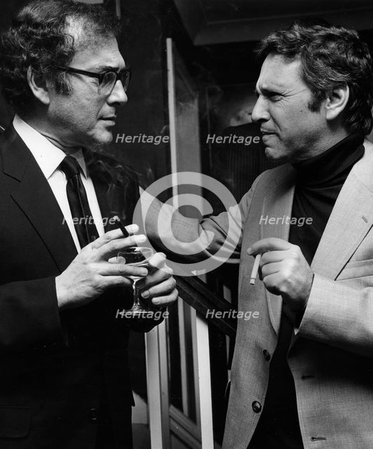 Harold Pinter (1930- ), British playwright. Creator: Sidney Harris.