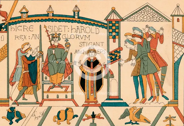 'Harold's Coronation', (19th century?). Creator: Unknown.