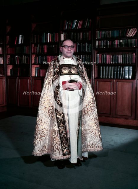 Harold William, Lord Bishop of Bath and Wells, November 1952. Creator: Arthur Charles Kirby Ware.