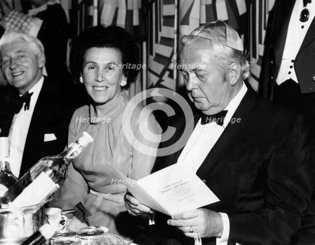 Harold Wilson (1916-1995), Former British Prime minister, 1973. Creator: Unknown.