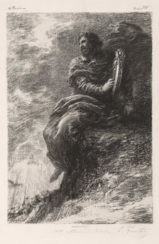 Harolde dans les Montagnes, 1884. Creator: Henri Fantin-Latour (French, 1836-1904)