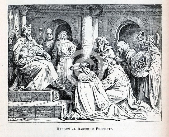 Haroun al Raschid's Presents, 1882. Artist: Anonymous  