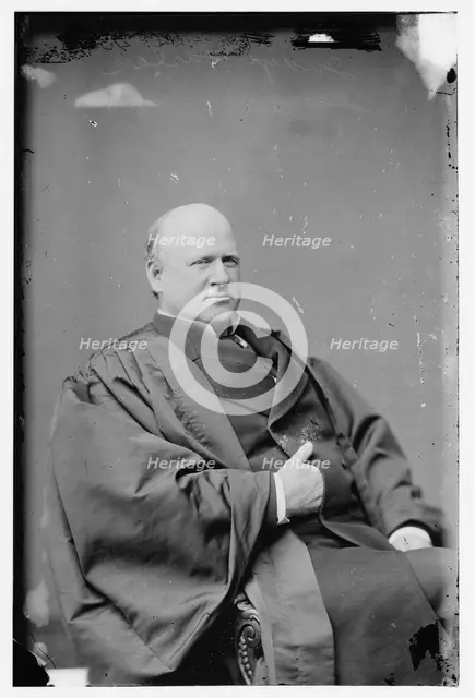 Harlan, Judge John Marshall, between 1870 and 1880. Creator: Unknown.