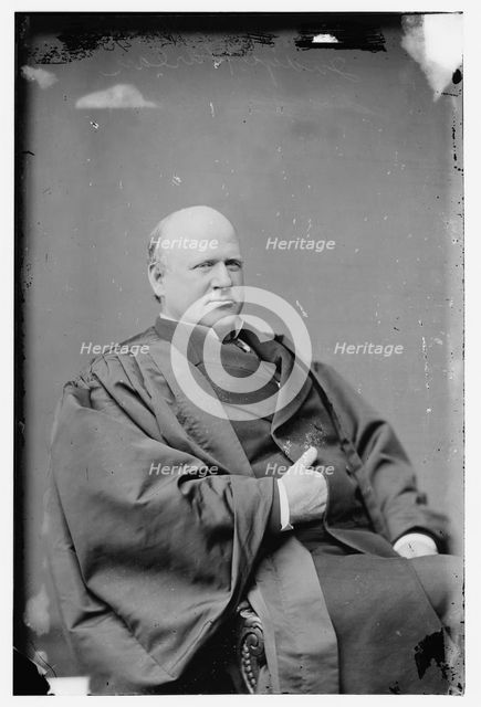 Harlan, Judge John Marshall, between 1870 and 1880. Creator: Unknown.