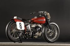 Harley Davidson WR DAYTONA 1948. Artist: Simon Clay