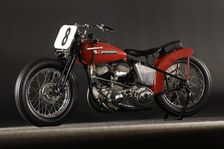 Harley Davidson WR Daytona 1948. Artist: Simon Clay