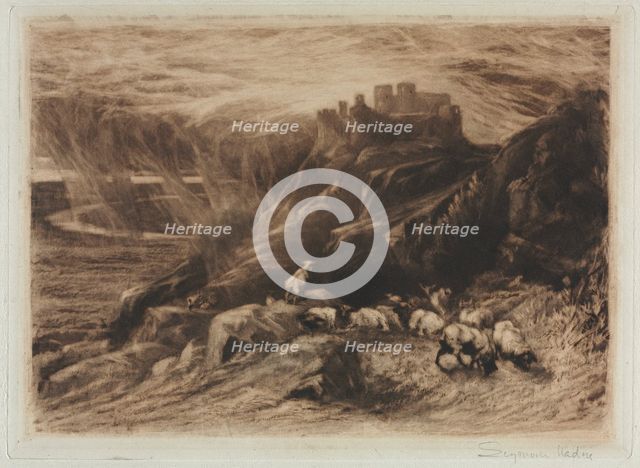 Harlech (A Second Plate), 1880. Creator: Francis Seymour Haden (British, 1818-1910).