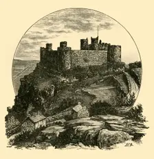 Harlech Castle 1898. Creator: Unknown
