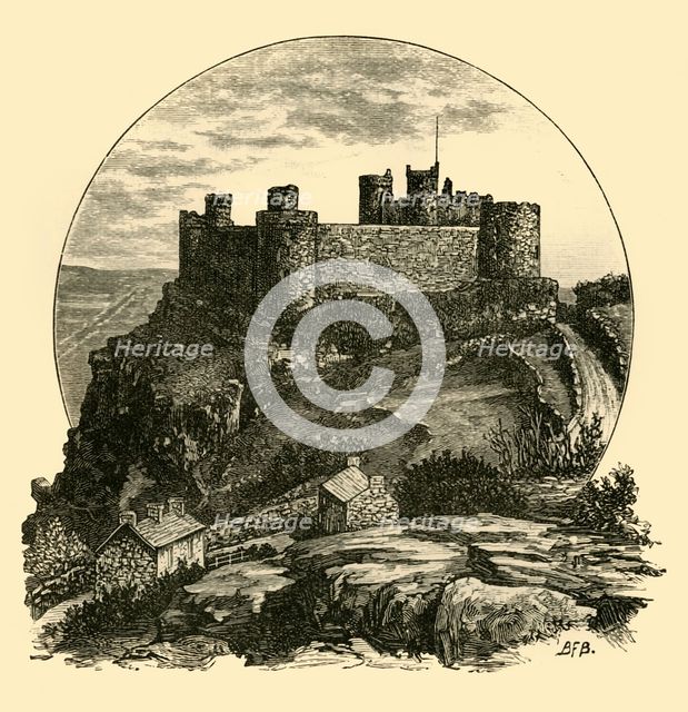 'Harlech Castle', 1898. Creator: Unknown.