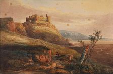 Harlech Castle, 1812-14. Creator: David Cox the Elder
