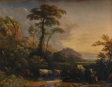 Harlech Castle 1832, (1938). Artist: John Varley I