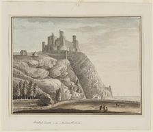 Harlech Castle, c1775-1794. Creator: Samuel Hieronymus Grimm