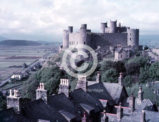 Harlech Castle, Wales, c1955.  Creator: Arthur Charles Kirby Ware.
