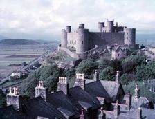 Harlech Castle, Wales, c1955. Creator: Arthur Charles Kirby Ware