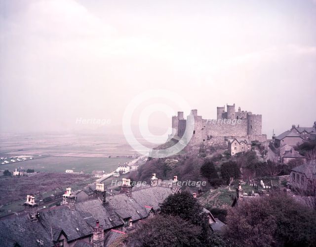 Harlech Castle, Wales, c1955.  Creator: Arthur Charles Kirby Ware.