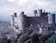 Harlech Castle, Wales, c1955. Creator: Arthur Charles Kirby Ware