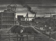 Harlem Coal Yard, ca.1935 - 1943. Creator: Julius Tanzer