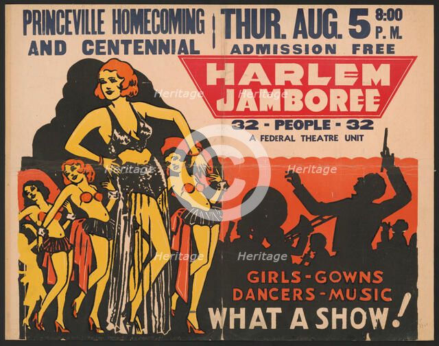 Harlem Jamboree, [193-]. Creator: Unknown.