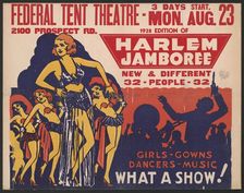 Harlem Jamboree, Peoria, IL, 1938. Creator: Unknown