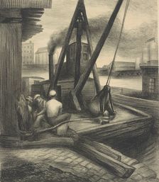 Harlem River, ca.1935 - 1943. Creator: Ann Nooney
