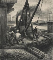 Harlem River, ca.1935 - 1943. Creator: Ann Nooney