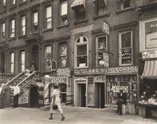 Harlem Street: II, 422-424 Lenox Avenue, 1938. Creator: Berenice Abbott