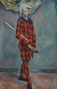 Harlequin, 1888-1890. Creator: Paul Cezanne