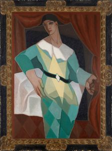 Harlequin, 1925. Creator: Gris, Juan (1887-1927)