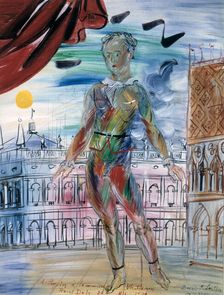 Harlequin Venitienne 1929. Artist: Raoul Dufy