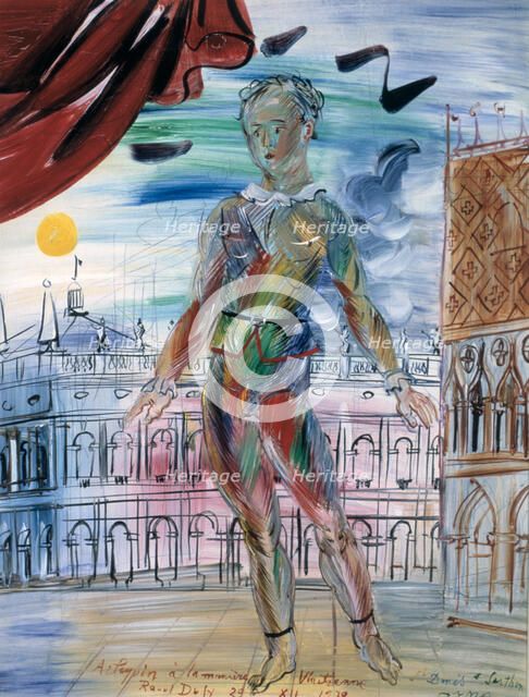 'Harlequin Venitienne', 1929. Artist: Raoul Dufy