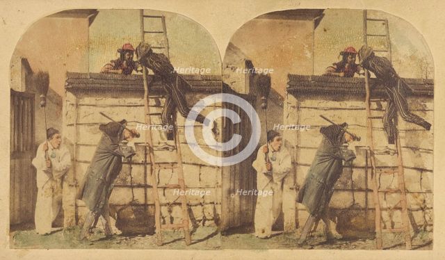 Harlequinades, about 1865. Creator: Unknown.
