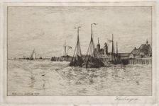 Harlingen, 1884. Creator: Robert Swain Gifford (American, 1840-1905)