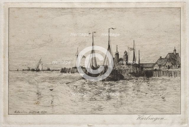 Harlingen, 1884. Creator: Robert Swain Gifford (American, 1840-1905).